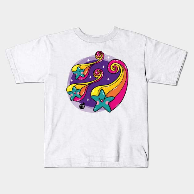 Shooting StarMS Kids T-Shirt by MisturaDesign